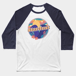 Stardust - Vintage Retro - Bohemian Style Baseball T-Shirt